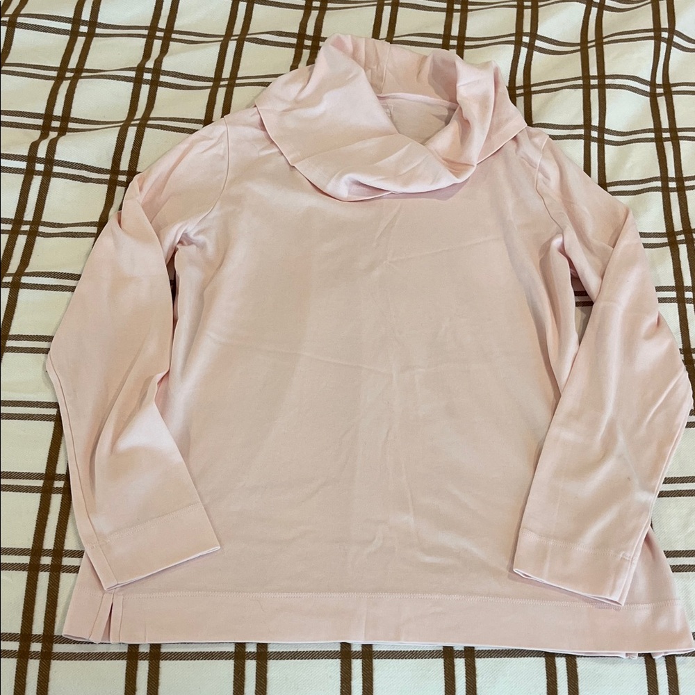 L.L. Bean Soft Pink Cotton Top